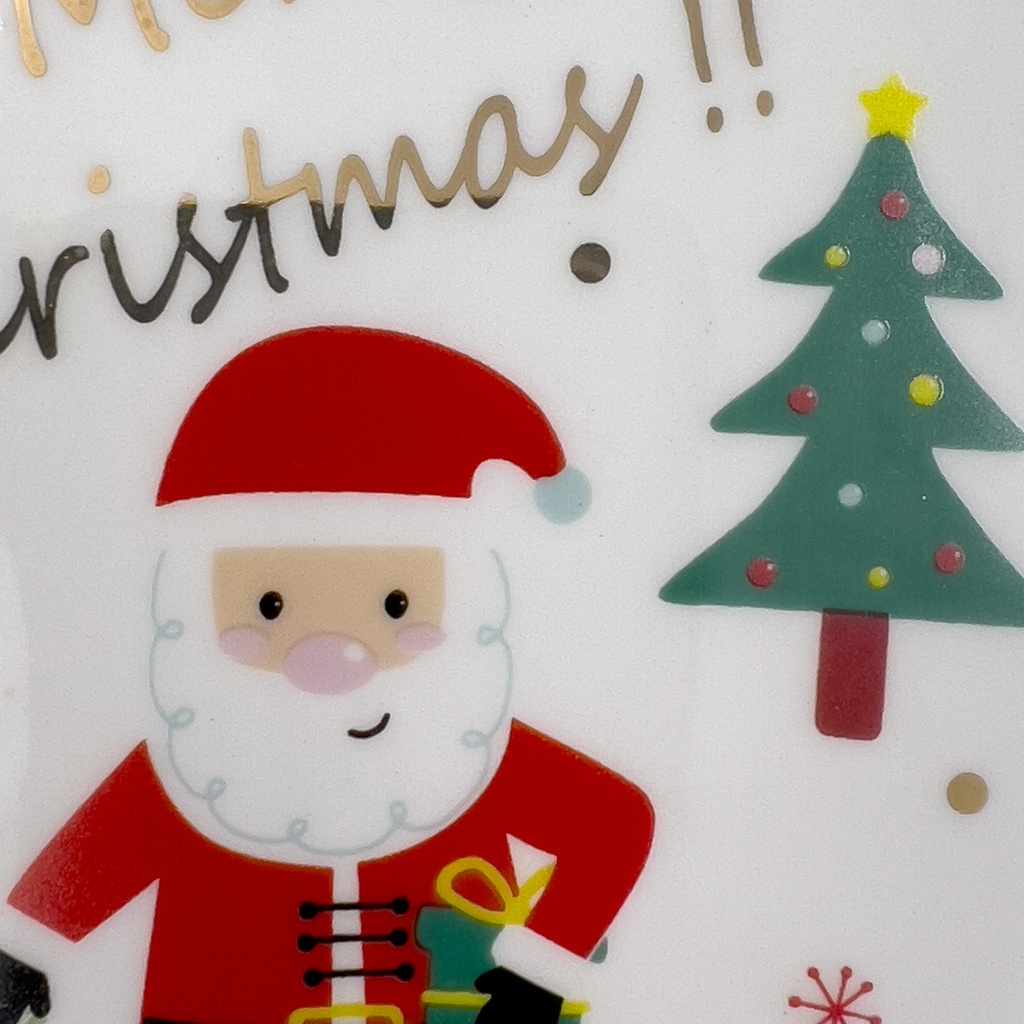 Pocillo árbol navidad 23x19cm