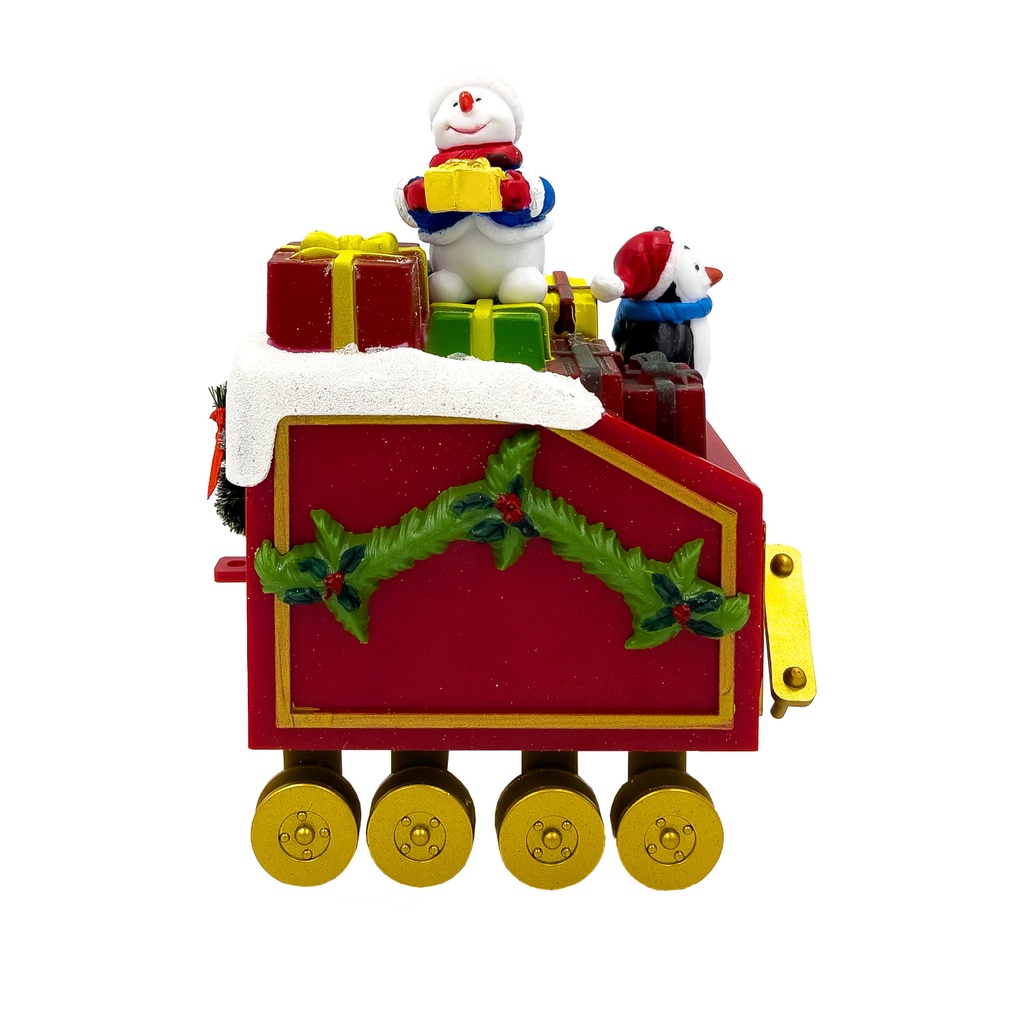 Tren navidad con rieles