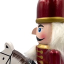 Cascanueces navidad balancin madera 38cm