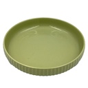 Plato hondo Comacchio verde 20cm
