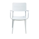 Comedor Terraza 6 sillas Granada blanco