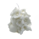 Vela niña flores 11,5cm