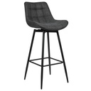 Silla bar Rabat negro