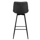 Silla bar Rabat negro