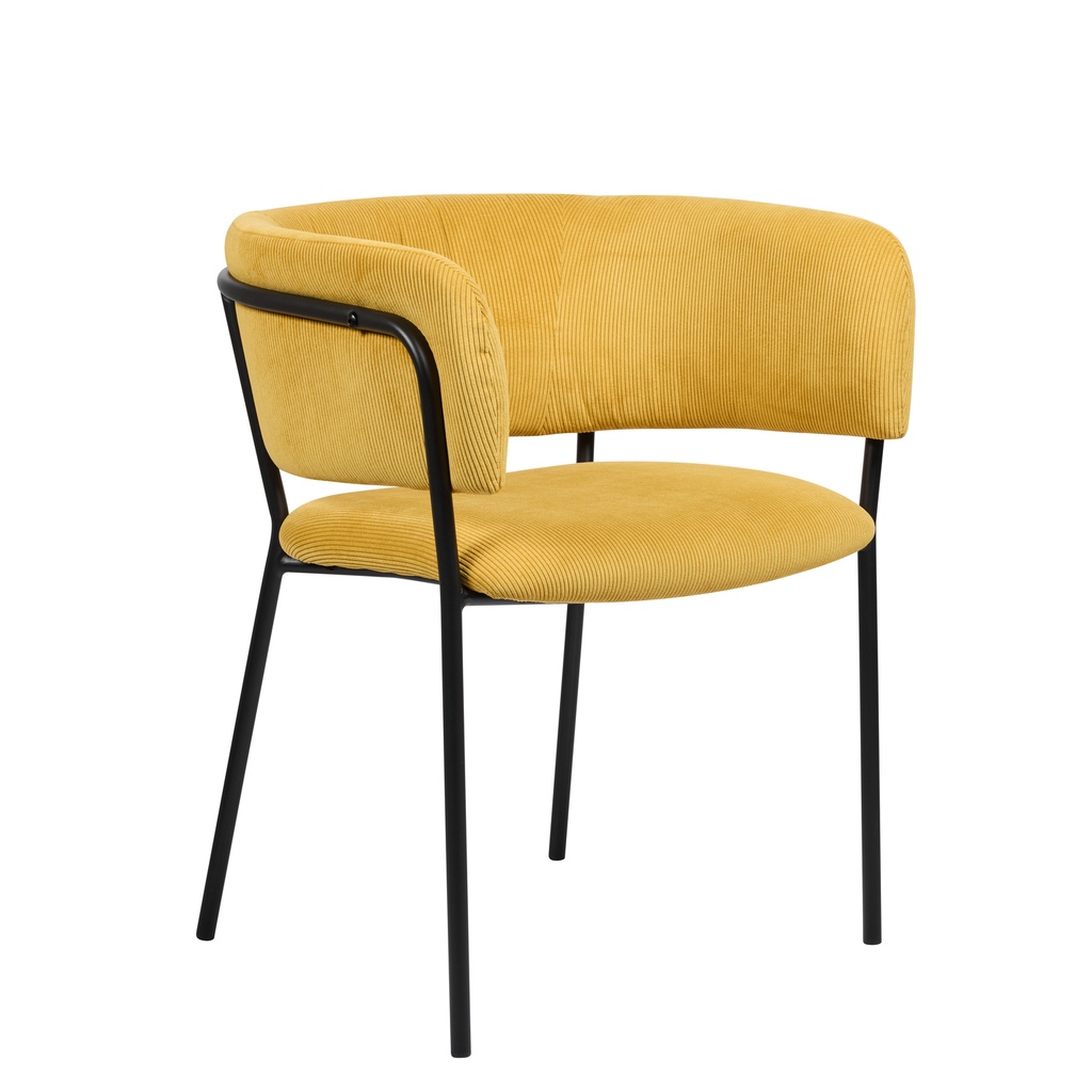Silla comedor Banjul amarillo