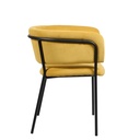 Silla comedor Banjul amarillo