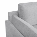 Sofá 3 cuerpos Martinica gris