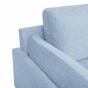 Sofá 3 cuerpos Martinica azul