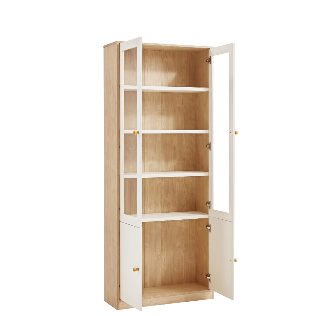 Vitrina Boracay 80x34x194 blanco