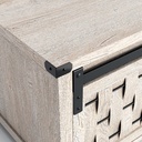 Mesa centro 2 puertas Vinh gris