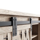 Mesa centro 2 puertas Vinh gris