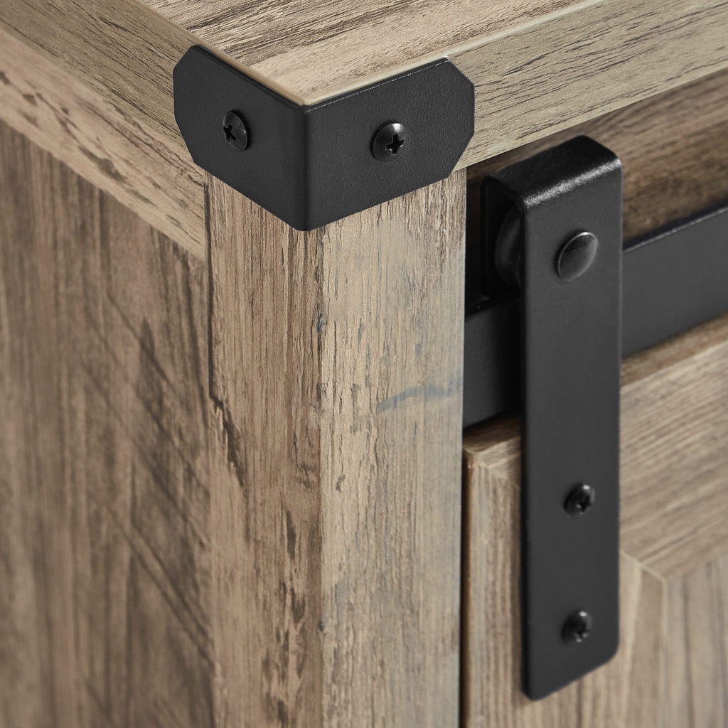 Mesa centro 2 puertas Vinh café