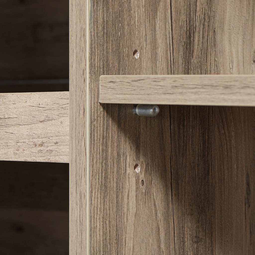 Mesa centro 2 puertas Vinh café