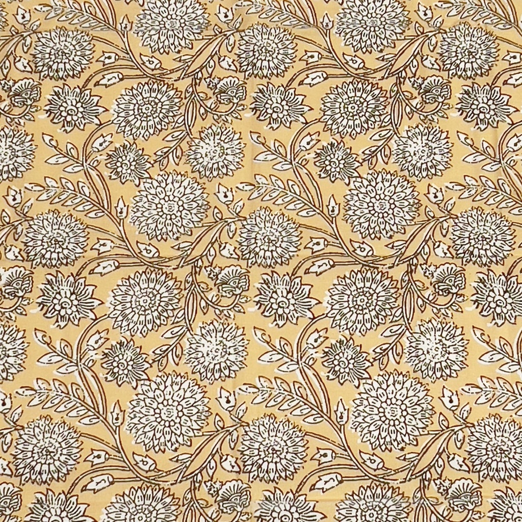 Mantel flower print crudo 200x135cm