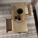 Mesa centro Philip 2 cajones