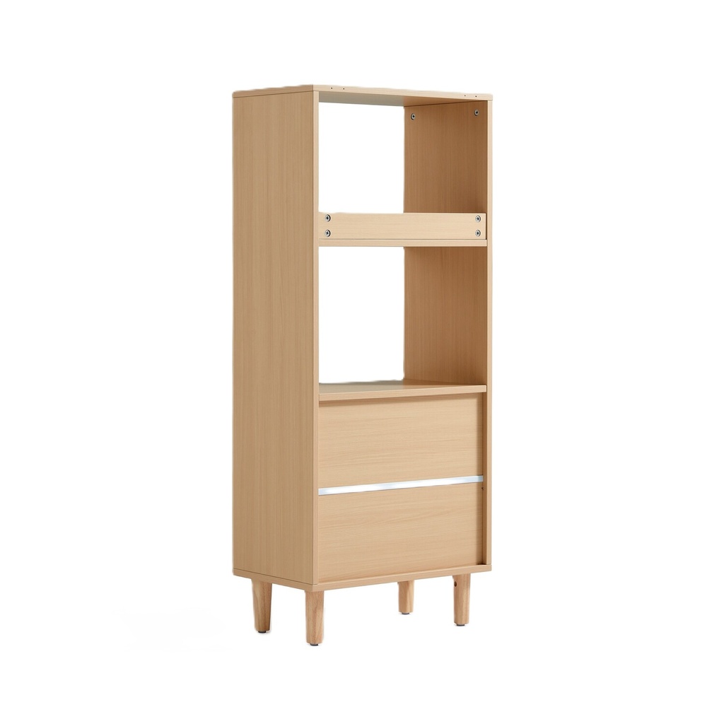 Estante 2 cajones Mila 119cm