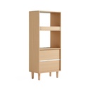 Estante 2 cajones Mila 119cm