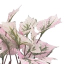 Planta artificial Singonio rosa 30cm