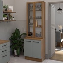 Vitrina Agata gris 70cm