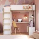 Cama Elevada Multifuncional 1 plaza 190x90cm