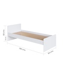 Cama Cuna Multifuncional sin auxiliar blanco