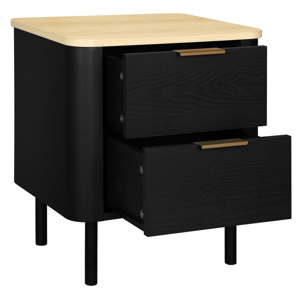 Velador Kairi 2 cajones