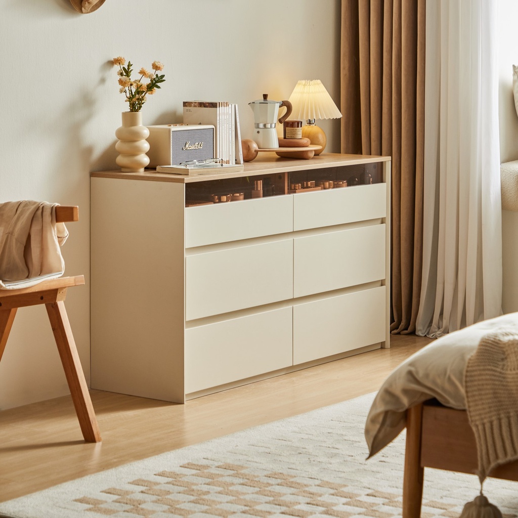 Cómoda Estonia 6 cajones