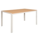 Juego comedor terraza 6 sillas Erie champagne