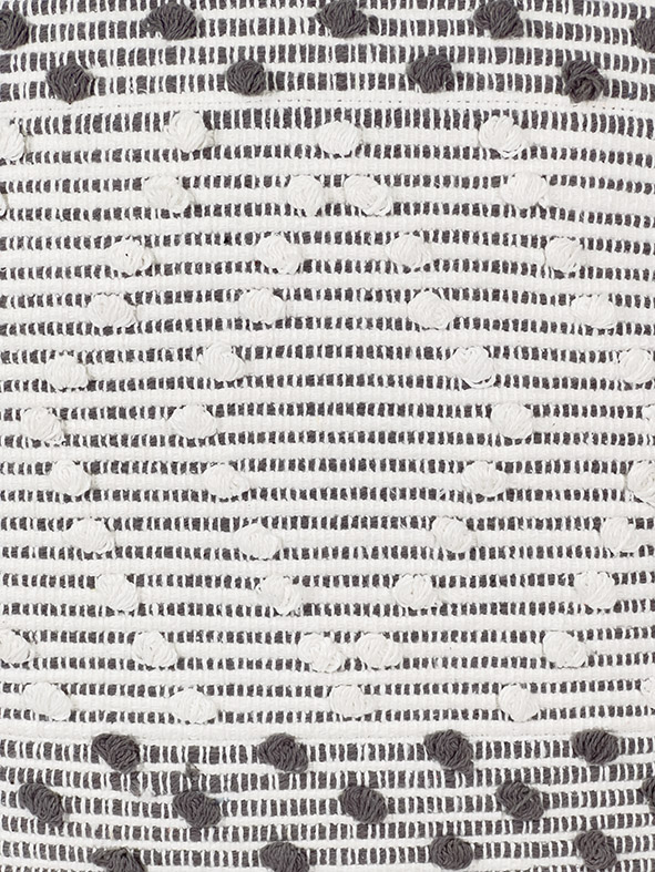 Cojín 45x45cm rombos puntos  