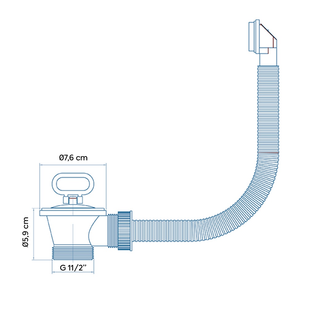 Lavaplatos doble acero inoxidable derecho  c/valvulas