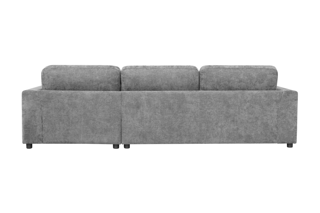 Sofá seccional izquierdo Saona gris
