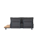 Set seccional terraza Lafite 4pzas