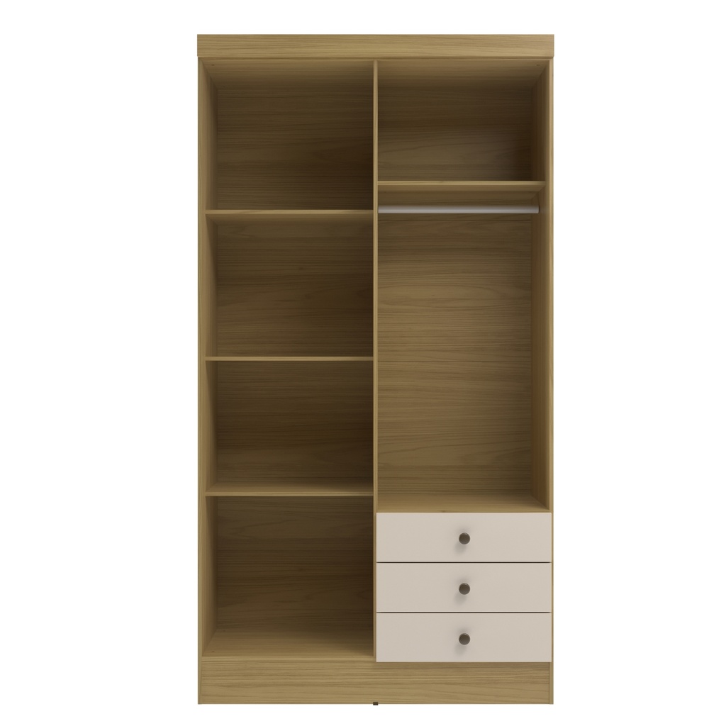 Closet 4 puertas Londres Canary/Off White