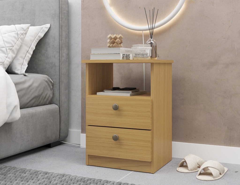 Velador 2 cajones Canary