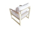 Juego living terraza Mykonos 2-1-1 beige