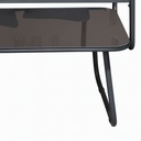 Juego living terraza Macos 2-1-1 gris 