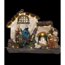 Pesebre con luz y sonido 29cm