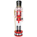 Cascanueces madera rombos 38cm