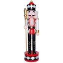 Cascanueces madera rombos 38cm