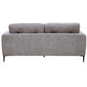 Sofá 3 cuerpos Eclipse gris oscuro