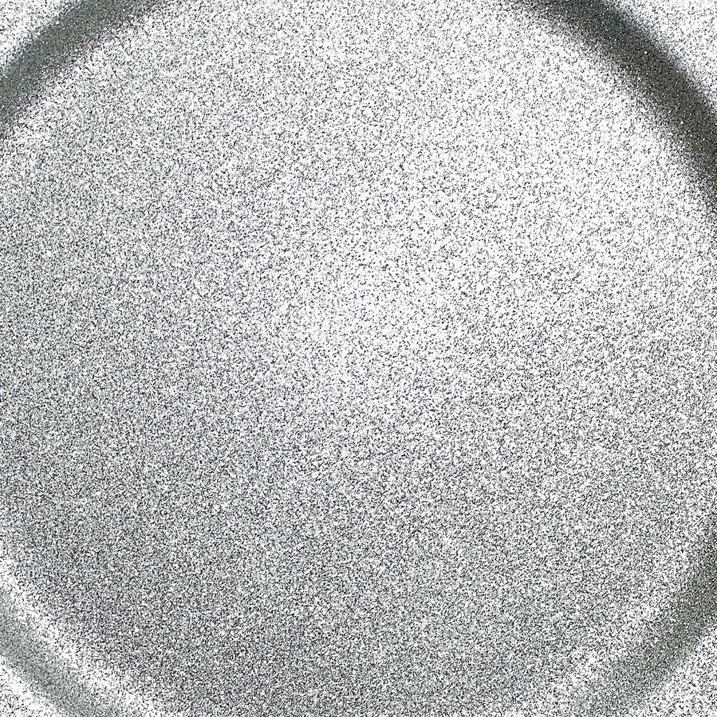 Plato melamina 33cm plateado