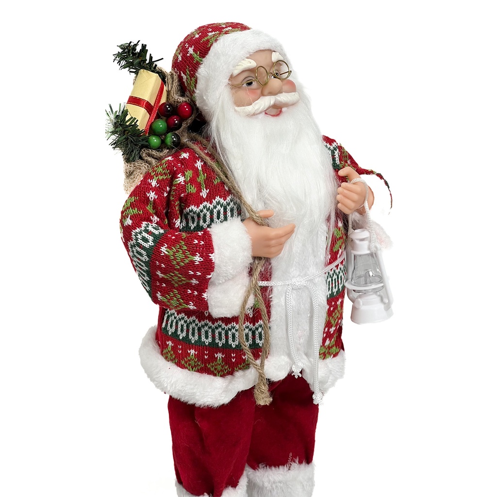 Viejo pascuero 30cm rojo