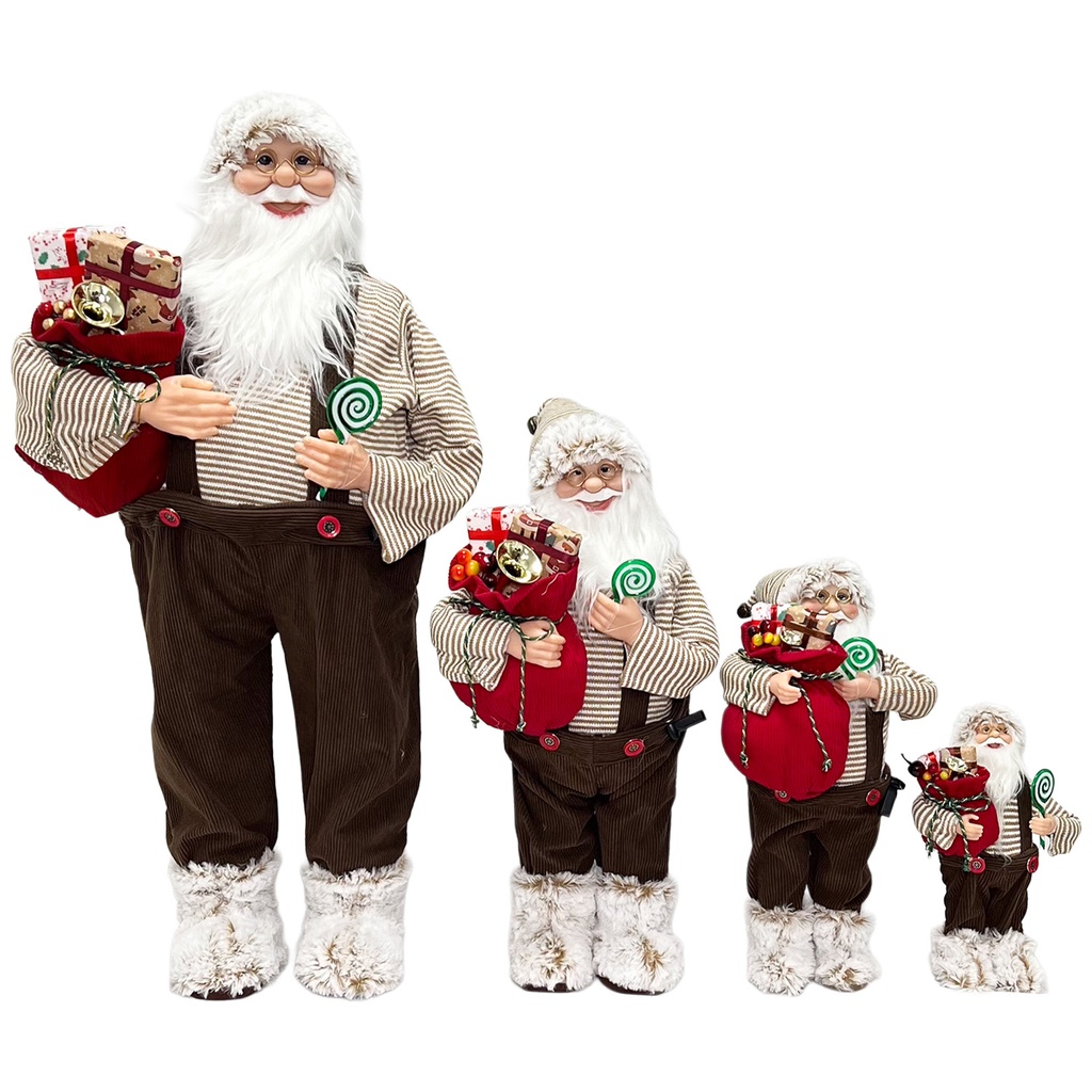 Viejo pascuero 30cm bolsa