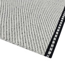 Alfombra 200x300cm Kanigo marfil/negro