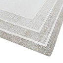 Alfombra 180x270cm JH Recuadro marfil/beige