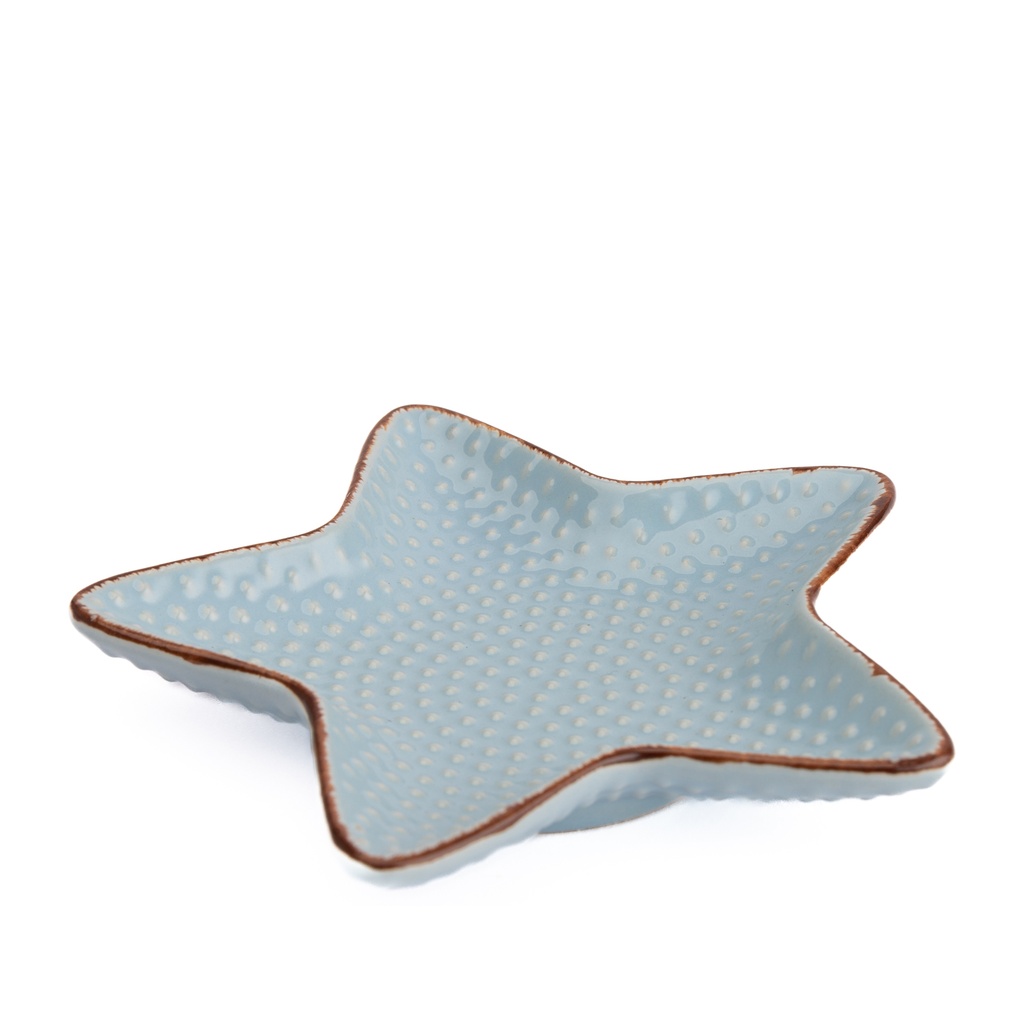 Pocillo Cerámica Estrella Celeste 11cm
