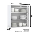 Aéreo Americana 2 Puertas 80cm