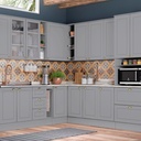 Base esquinero Americana gris 84cm