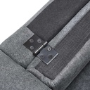 Sofá 3 cuerpos Maya gris