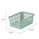 Canasto organizador verde 1.5L